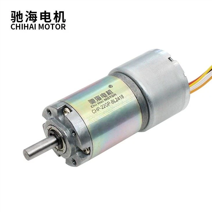 2418 DC Brushless Gear Motor With 22mm Planetary Gear