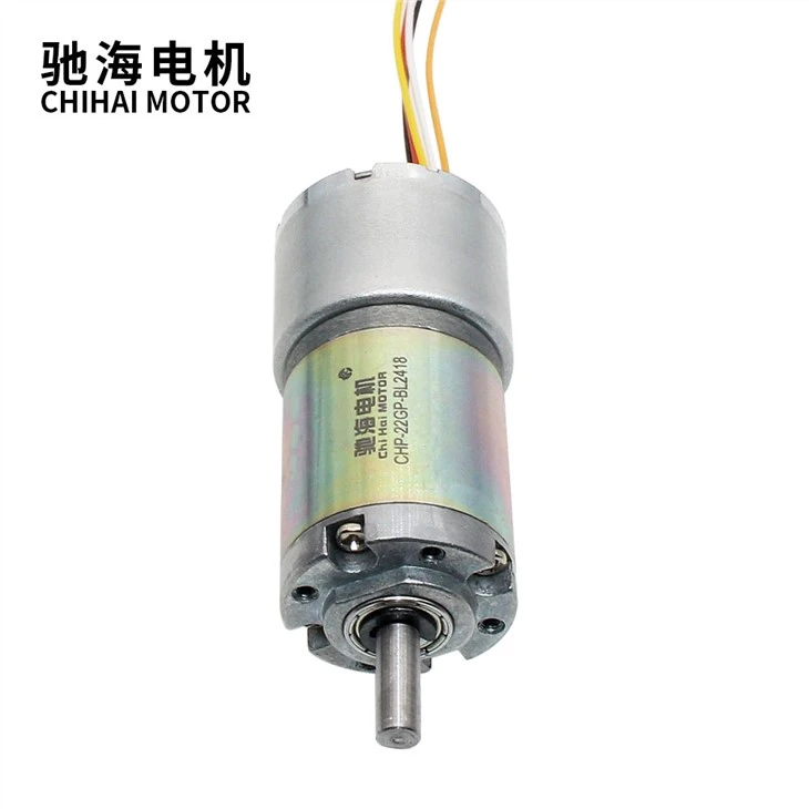 2418 DC Brushless Gear Motor With 22mm Planetary Gear