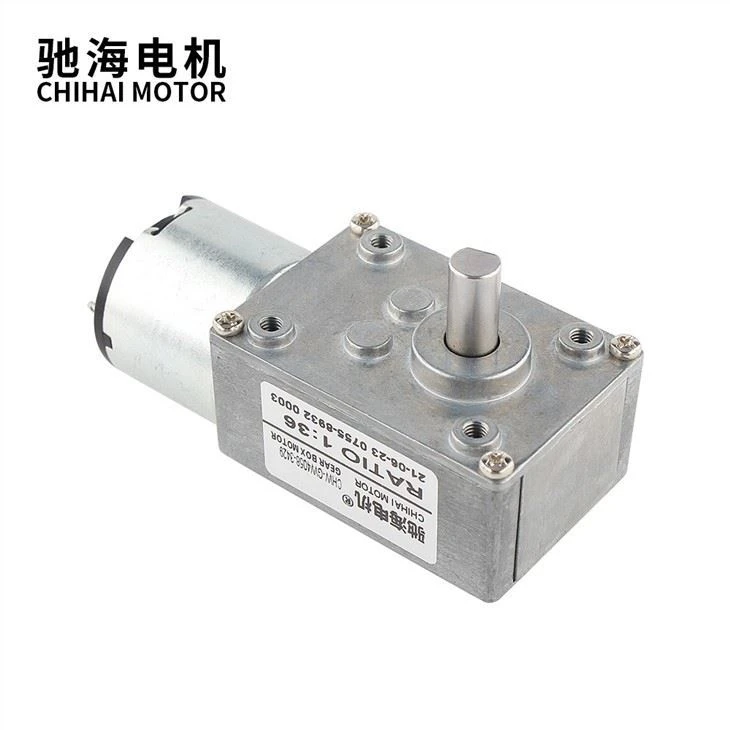 DC12V 24V Self-Locking Reversed Mini Turbine Geared 3429 Motor