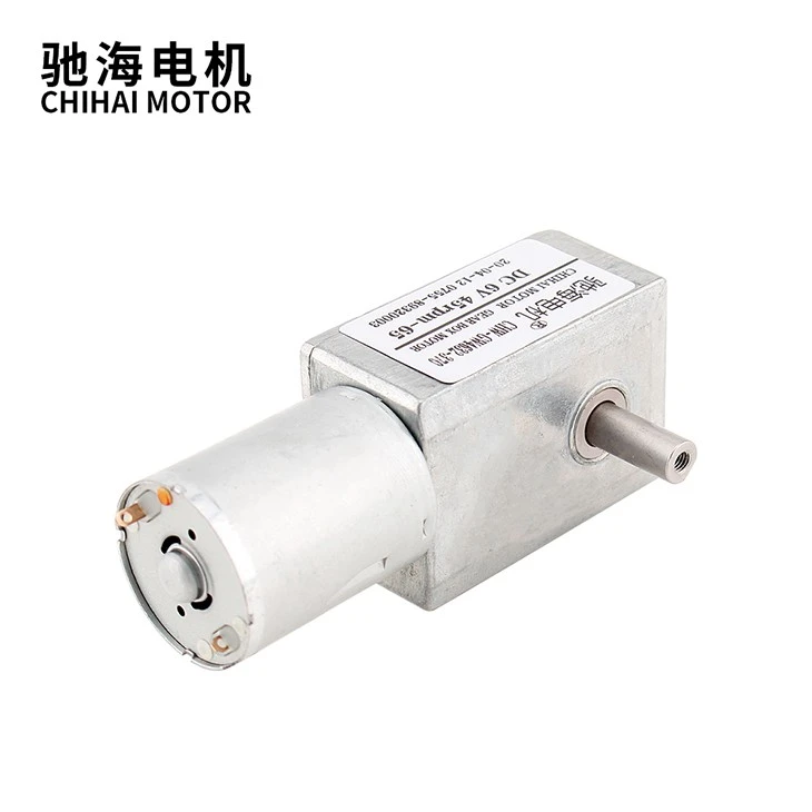 Double Shaft Worm Gear Reduction Motor